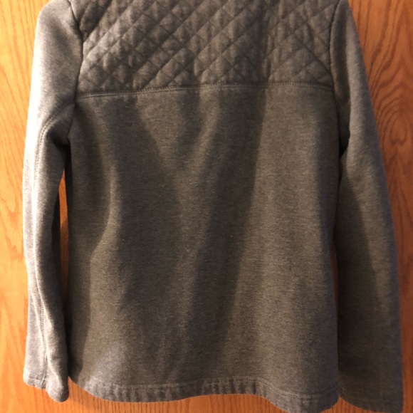 Merona Grey Women’s Sweater Pea Coat - Medium - Picture 4 of 4